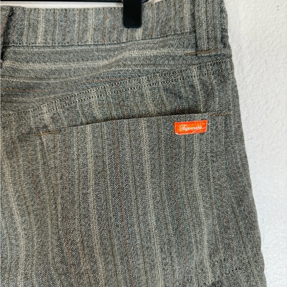 Faconnable Men’s 100% cotton Brown Jeans Pants Model G512 size 33 Twill Chino - Picture 14 of 15